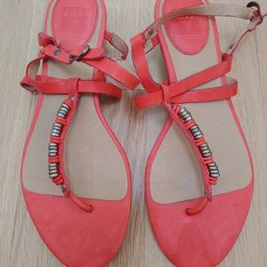 Never worn FRYE Ariel Thong Leather Sandals 8.5